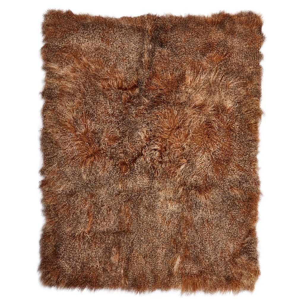 Throw of Curly Mongolian Sheepskin |140x180 cm - Image 14