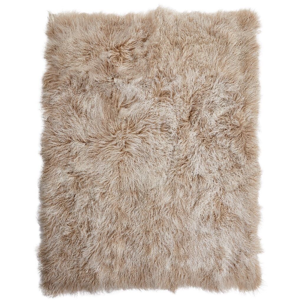 Throw of Curly Mongolian Sheepskin |140x180 cm - Image 3