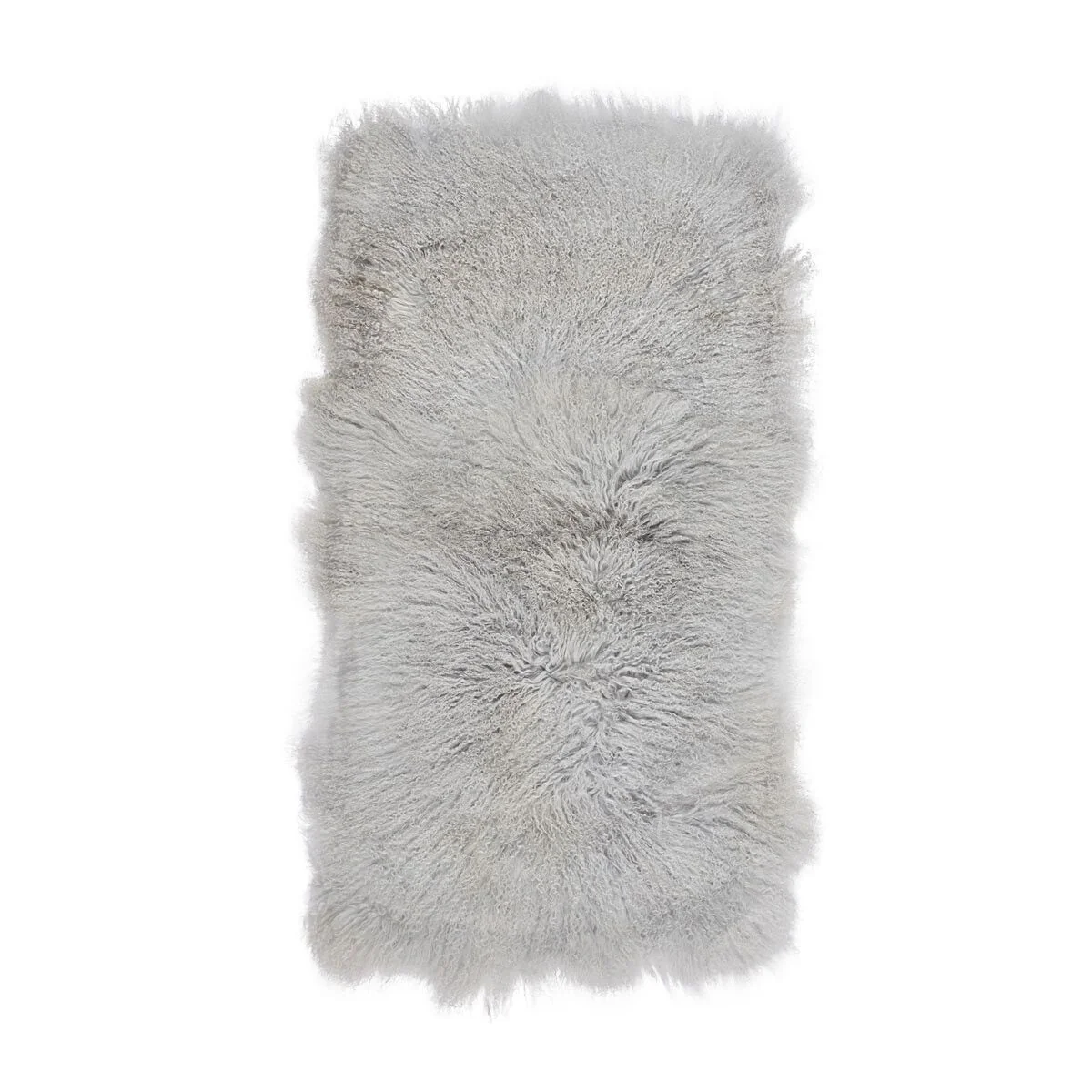 Plaid of Curly Mongolian Sheepskin | 60x120 cm - Image 2
