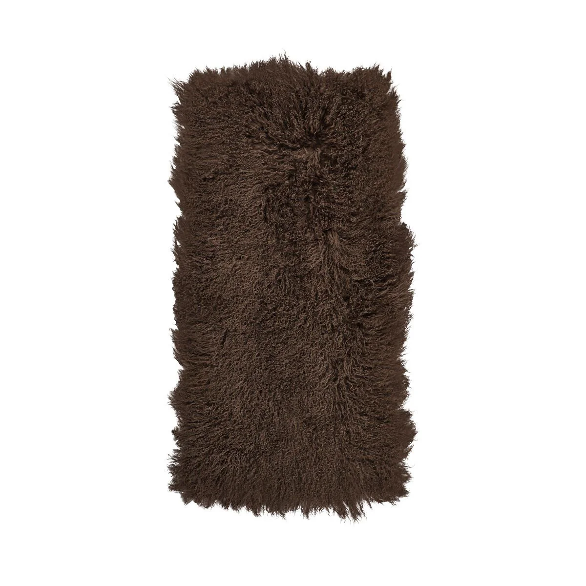 Plaid of Curly Mongolian Sheepskin | 60x120 cm - Image 7