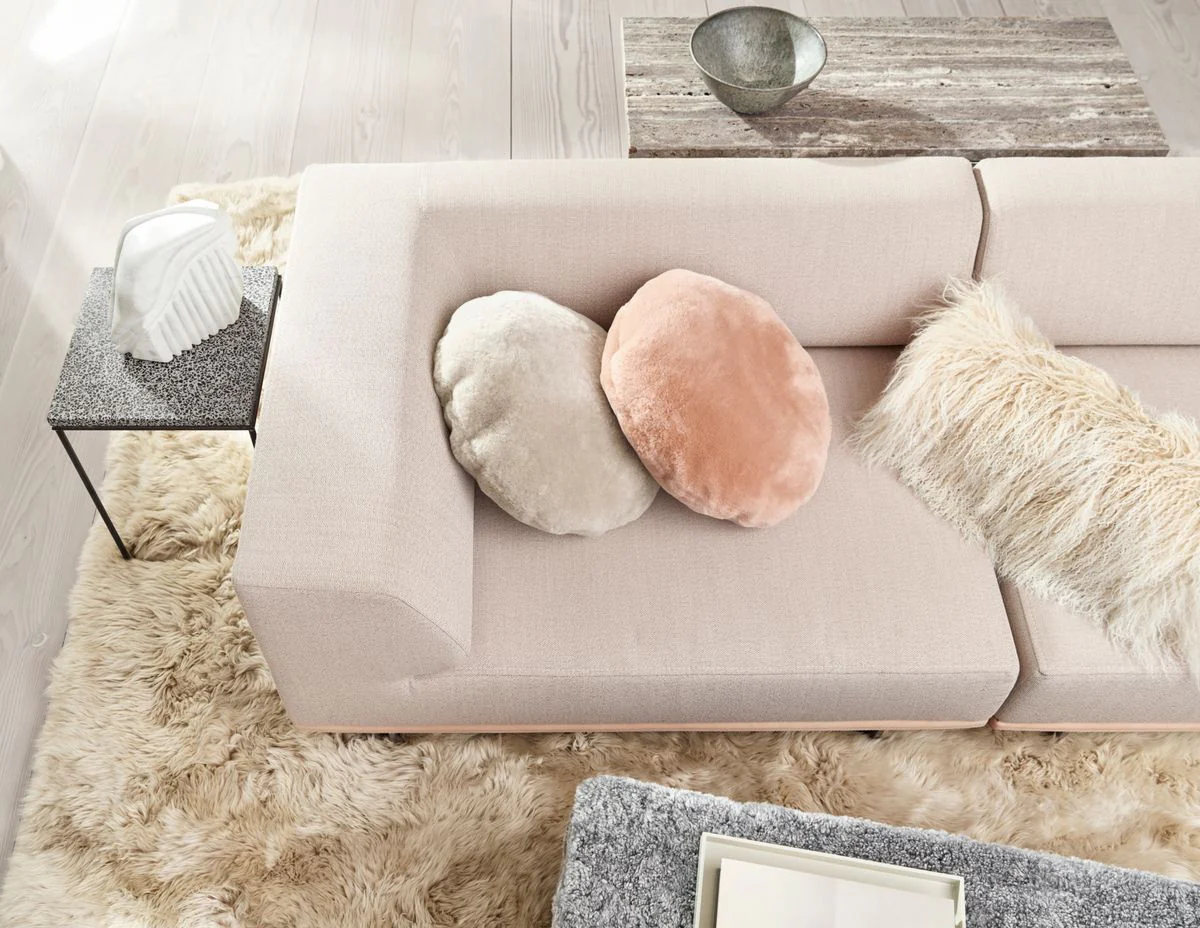 Curly Cashmere Cushion | 40x40 cm - Image 9