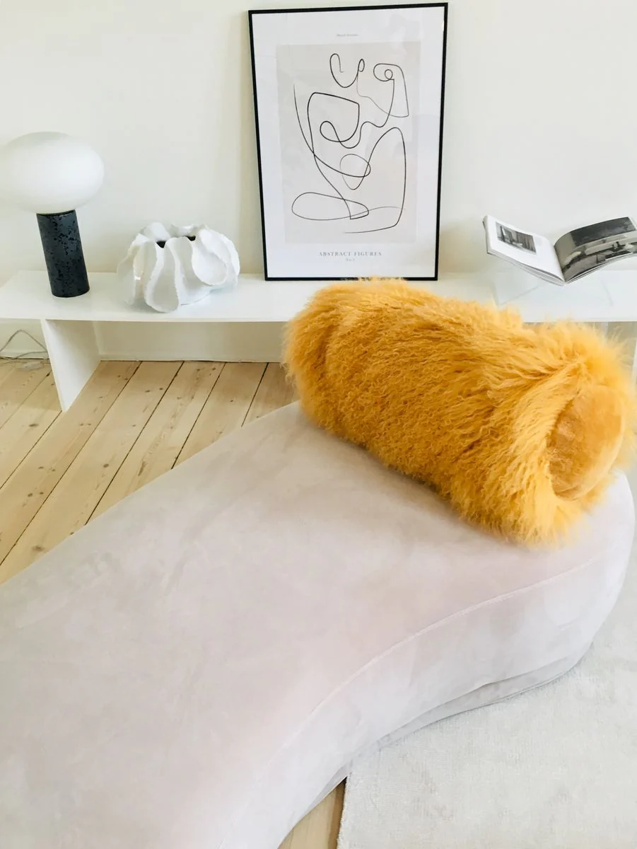 Curly Cashmere Cushion | 40x40 cm - Image 7