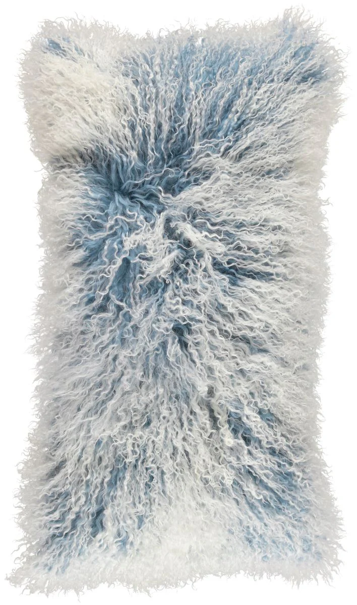 Curly Cushion | Mongolian Sheepskin | 28x56 cm - Image 2