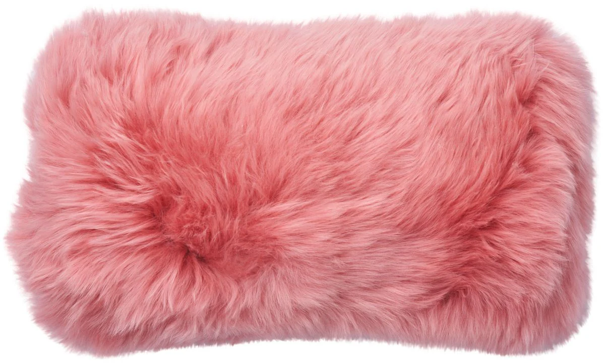 Long-Wool Sheepskin Cushion | Doublesided | New Zealand | 25x50 cm - Image 4