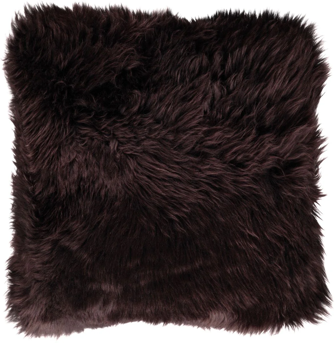 Long-Wool Sheepskin Cushion | Doublesided | New Zealand | 45x45 cm - Image 3