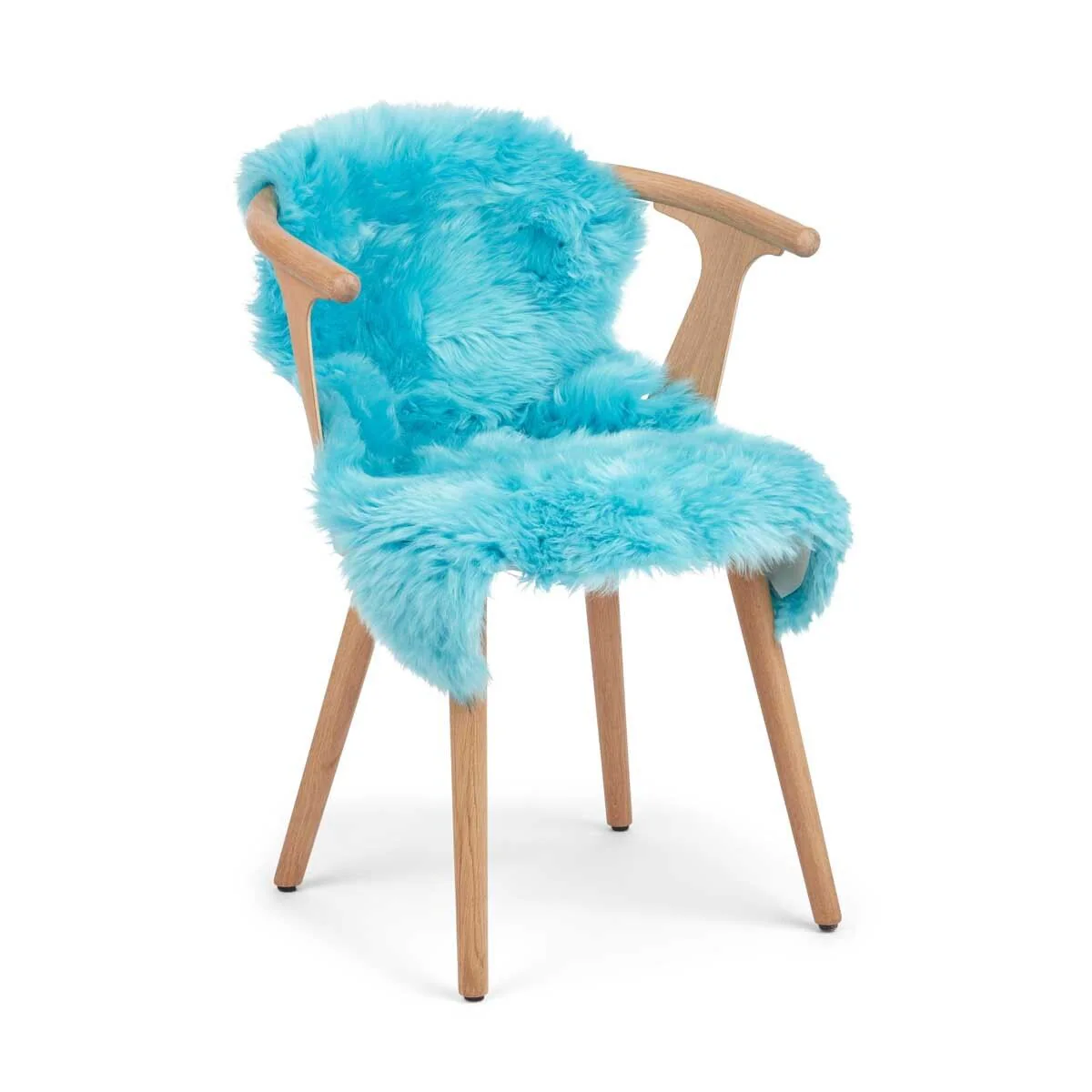 New Zealand Sheepskin | Long Wool | Dyed | 90 cm - Image 3