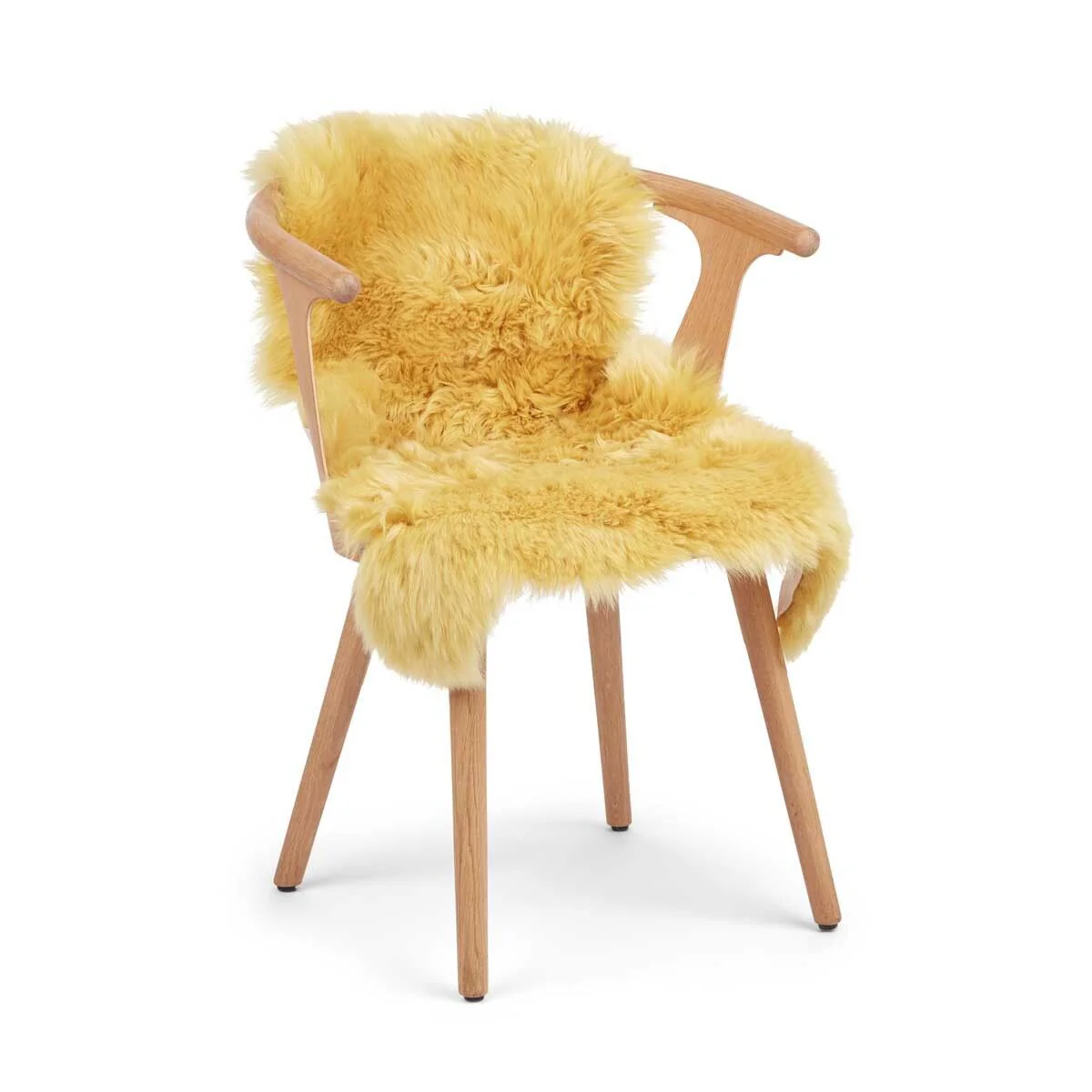 New Zealand Sheepskin | Long Wool | Dyed | 90 cm - Image 4