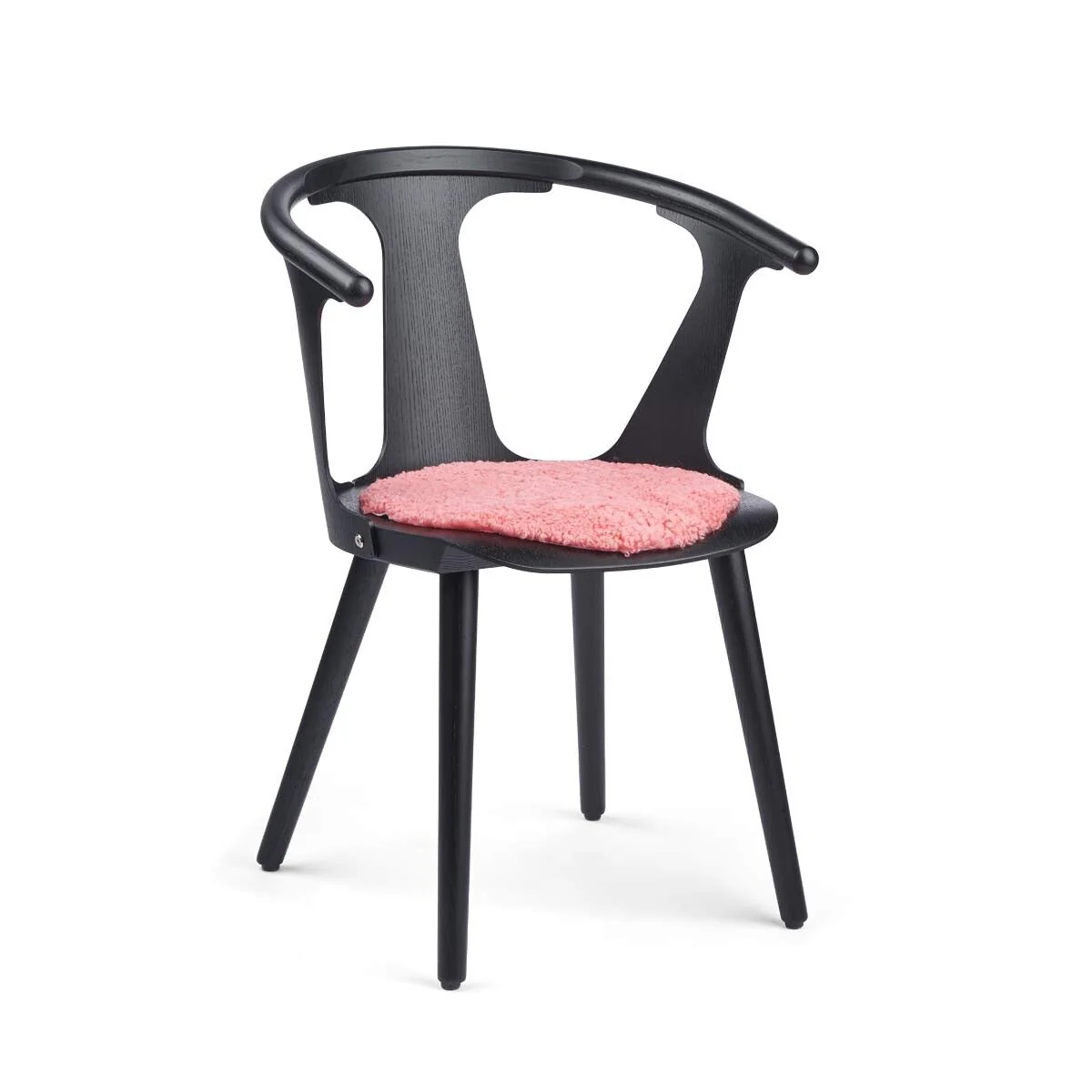Short Wool Sheepskin Seat Cover | Ø38 cm - Image 3