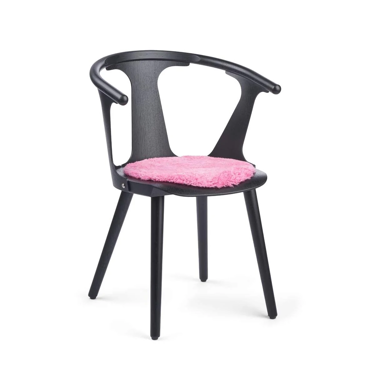 Short Wool Sheepskin Seat Cover | Ø38 cm - Image 4