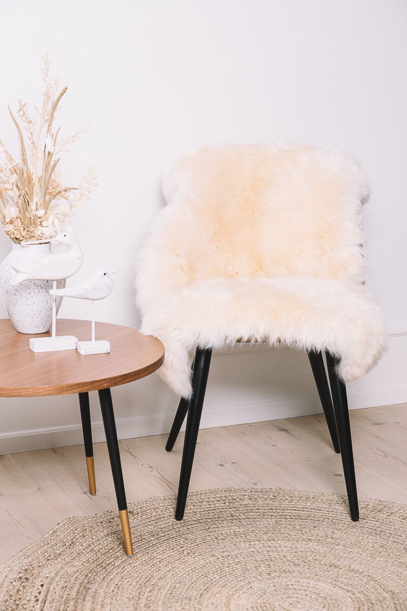 Merino Sheepskin Dyed | New Zealand | Long Wool | approx. 90x60 cm - Image 6