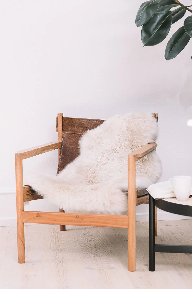 Merino Sheepskin Dyed | New Zealand | Long Wool | approx. 90x60 cm - Image 10