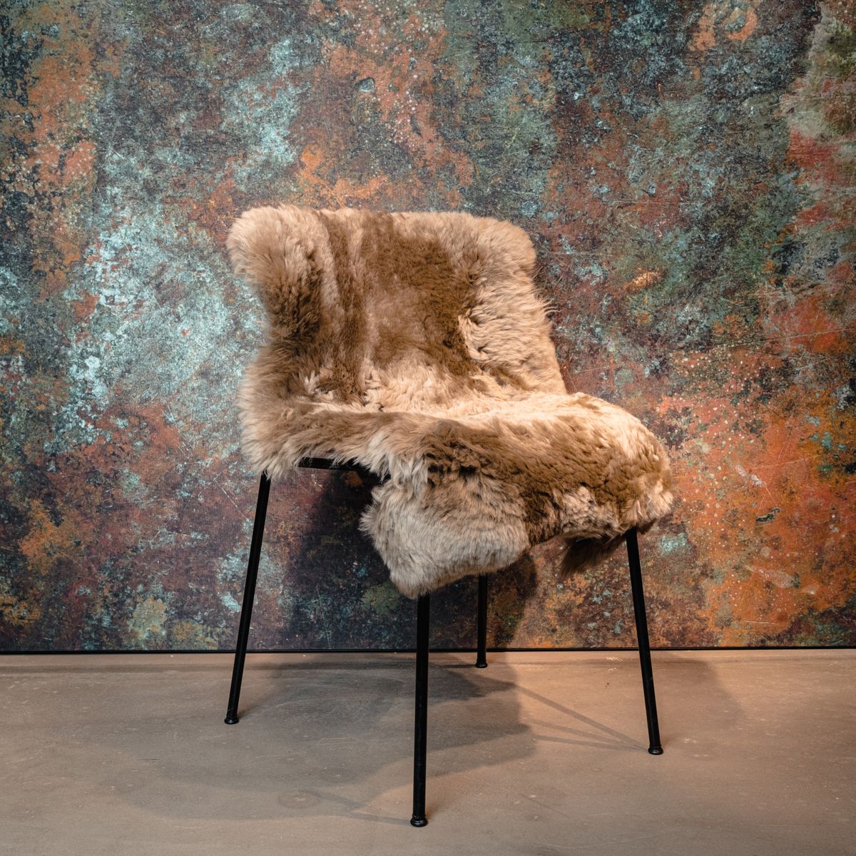 Merino Sheepskin Dyed | New Zealand | Long Wool | approx. 90x60 cm - Image 12
