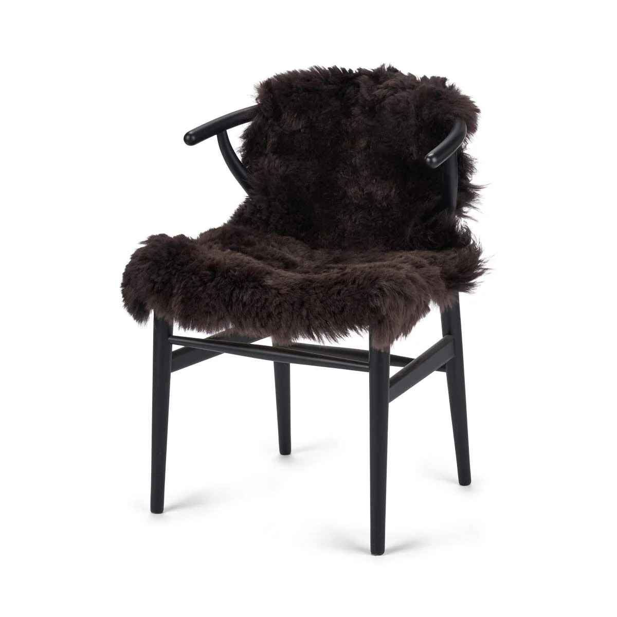 Merino Sheepskin Dyed | New Zealand | Long Wool | approx. 90x60 cm - Image 4