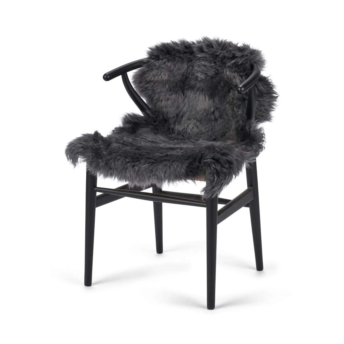 Merino Sheepskin Dyed | New Zealand | Long Wool | approx. 90x60 cm - Image 5