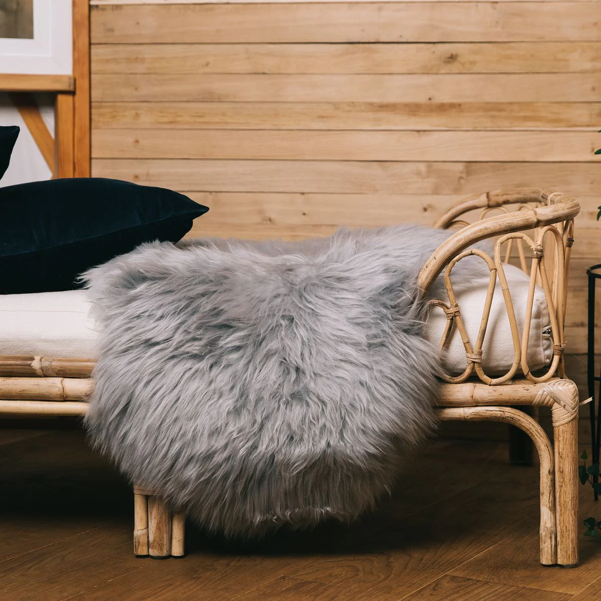 Merino Sheepskin Dyed | New Zealand | Long Wool | approx. 90x60 cm - Image 8