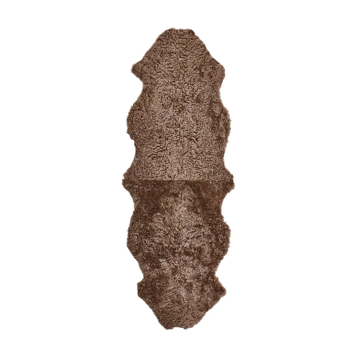 Double Sheepskin Rug | New Zealand | Short Wool curly | 170x60 cm - Image 3