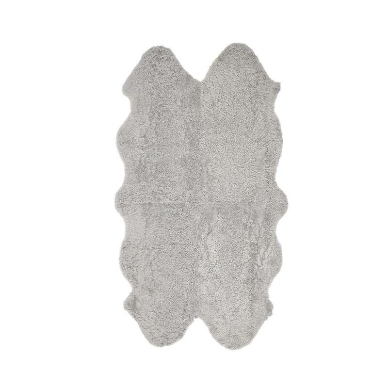 Quadruple Sheepskin Rug | New Zealand | Short Wool Curly | 170x110 cm - Image 3