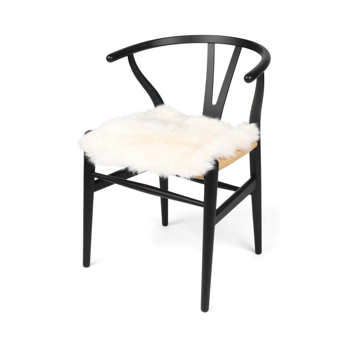 Seat Cover | With Backing | Long Wool | New Zealand | 40x40 cm - Image 3