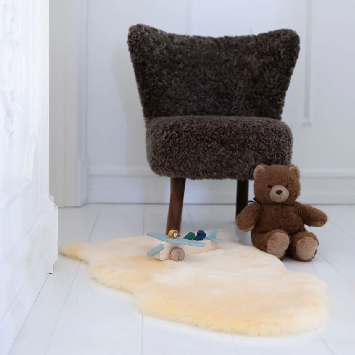 Baby Sheepskin | Short Wool | New Zealand | 95 cm - Image 4